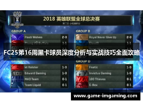FC25第16周黑卡球员深度分析与实战技巧全面攻略